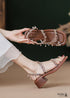 Boho Summer High Heel Sandals